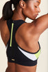 HEROINE BRA - BLACK WHITE LIME